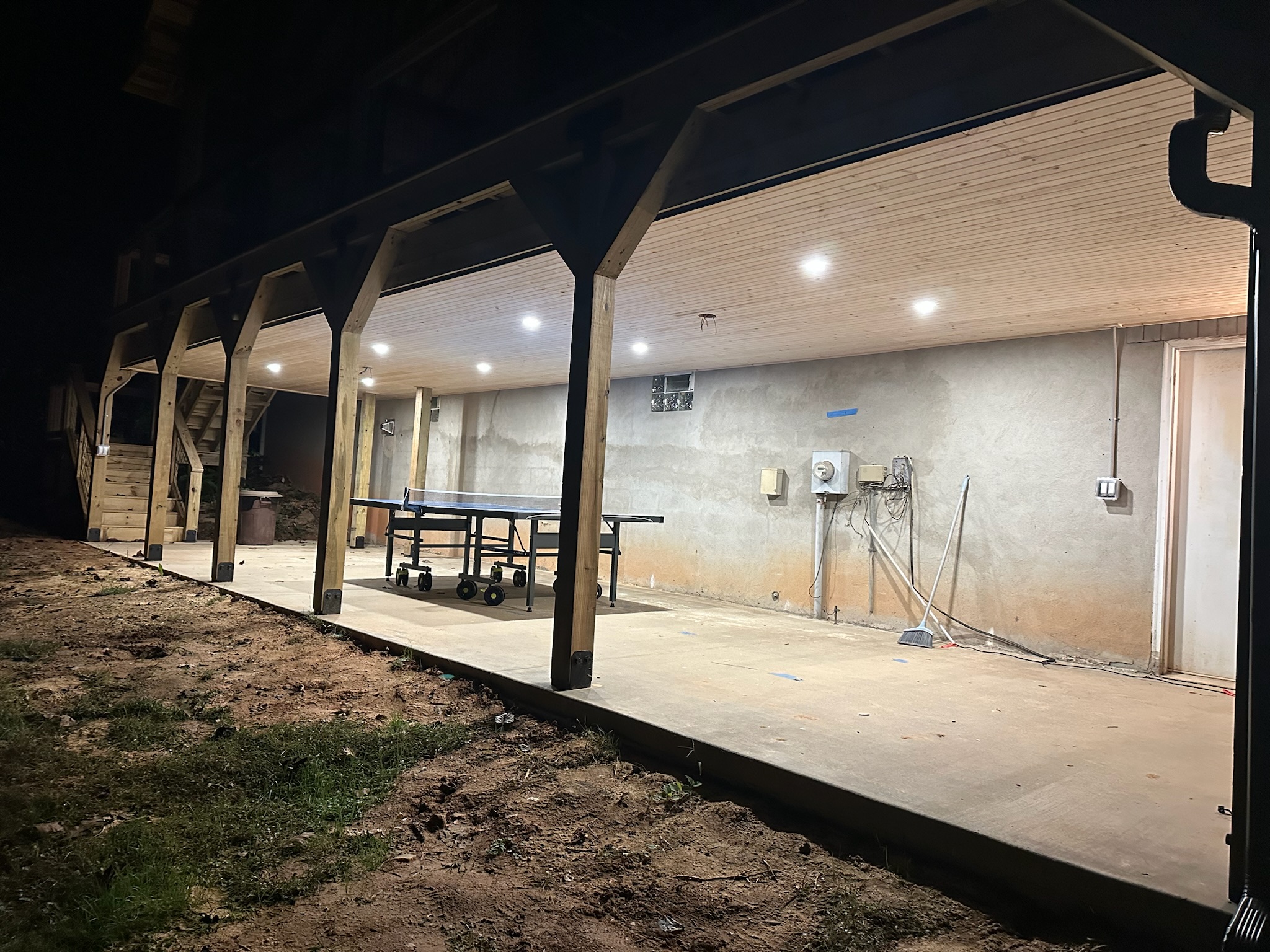 Covered patio recessed lighting — Etowah